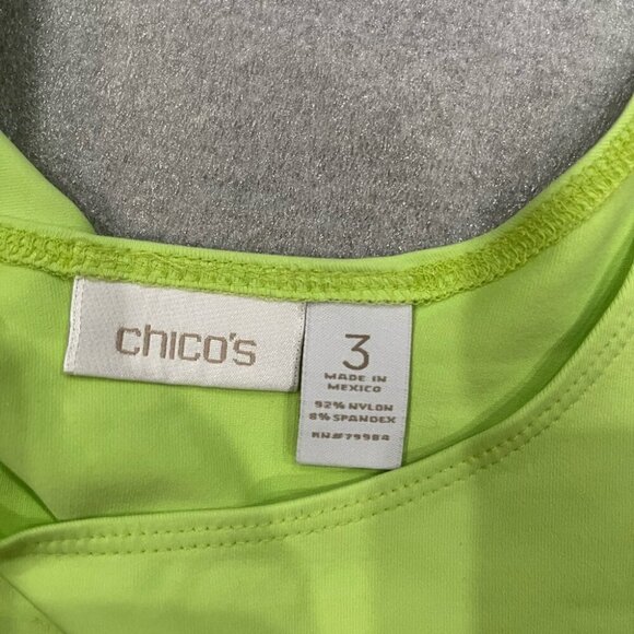 [3]Chico’s Light Green Women's Tank Top - Picture 5 of 5